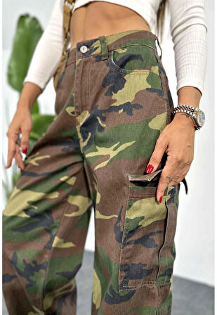 KAMUFLAJ BAGGY PANTOLON