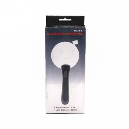 Küçük Detaylar Okuma Aracı Loş Ortam Çerçevesiz Estetik Mercek Lup Elde Taşınabilir 25x90mm