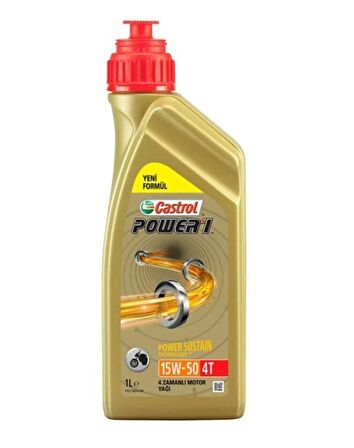 Castrol Power 1 4T 15 W 50 Yeni Formül