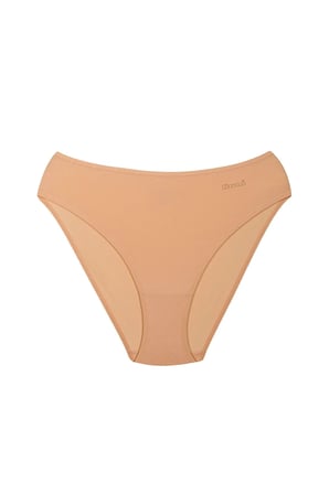 Kom Kadın Basic 5 li Slip Modal Külot Ten