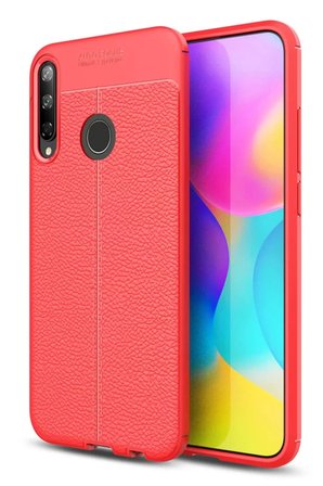 Newface Huawei P40 Lite E Kılıf Auto Focus Kapak - Kırmızı