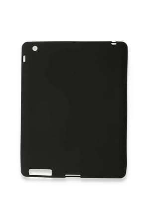 Newface Apple iPad 4 9.7 Kılıf Evo Tablet Silikon - Siyah