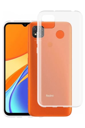 Newface Xiaomi Redmi 9C Kılıf Lüx Şeffaf Silikon