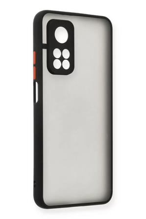 Newface Xiaomi Mi 10T Kılıf Montreal Silikon Kapak - Siyah
