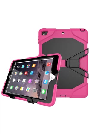 Newface Apple iPad 5 Air 9.7 Kılıf Griffin Tablet Kapak - Pembe