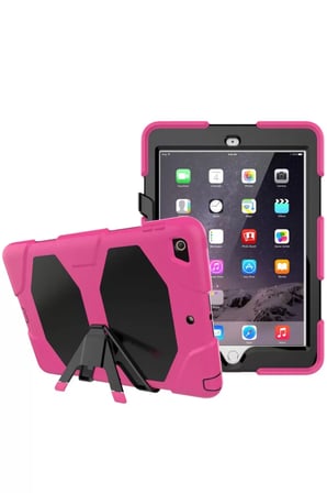 Newface Apple iPad 5 Air 9.7 Kılıf Griffin Tablet Kapak - Pembe