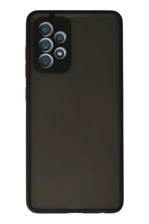 Newface Samsung Galaxy A72 Kılıf Montreal Silikon Kapak - Siyah