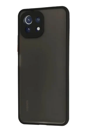Newface Xiaomi Mİ 11 Lite Kılıf Montreal Silikon Kapak - Siyah