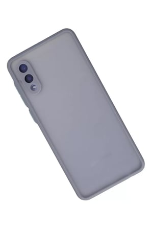 Newface Samsung Galaxy A02 Kılıf Montreal Silikon Kapak - Gri
