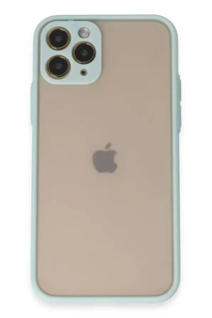 Newface Apple iPhone 11 Pro Kılıf Montreal Silikon Kapak - Turkuaz