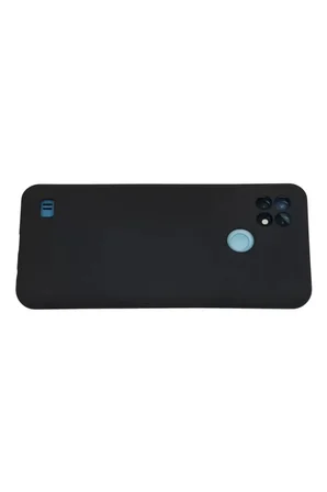 Newface Realme C21 Kılıf Nano içi Kadife Silikon - Lacivert