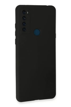 Newface TCL 20 SE Kılıf First Silikon - Siyah