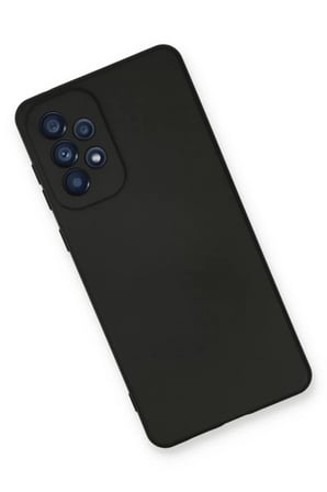 Newface Samsung Galaxy A33 5G Kılıf Nano içi Kadife Silikon - Siyah