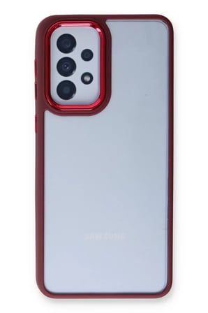 Newface Samsung Galaxy A73 5G Kılıf Dora Kapak - Kırmızı
