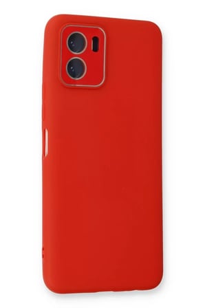 Newface Vivo Y15S Kılıf Lansman Glass Kapak - Kırmızı