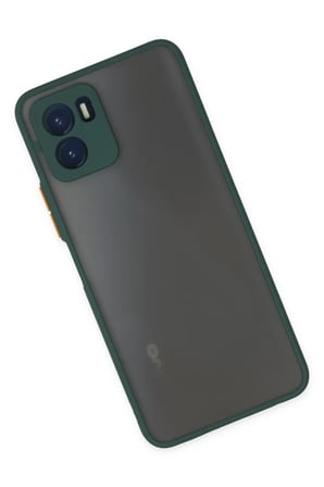 Newface Vivo Y15S Kılıf Montreal Silikon Kapak - Yeşil