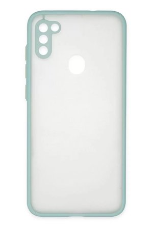 Newface Samsung Galaxy A11 Kılıf Montreal Silikon Kapak - Turkuaz