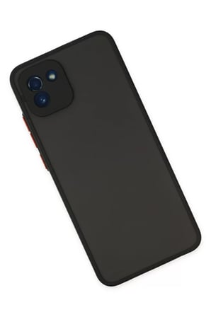 Newface Samsung Galaxy A03 Kılıf Montreal Silikon Kapak - Siyah