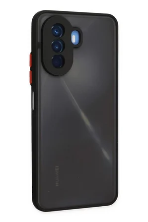 Newface Huawei Nova Y70 Kılıf Montreal Silikon Kapak - Siyah