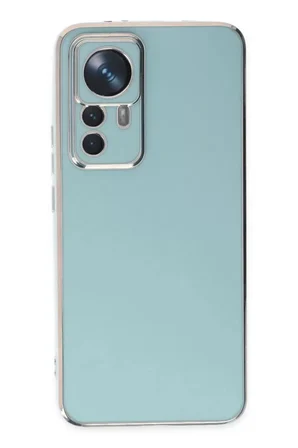 Newface Xiaomi Mi 12T Pro Kılıf Volet Silikon - Açık Yeşil
