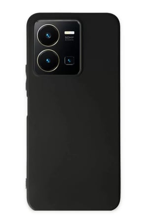 Newface Vivo Y35 Kılıf First Silikon - Siyah