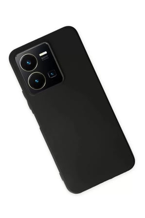 Newface Vivo Y35 Kılıf First Silikon - Siyah