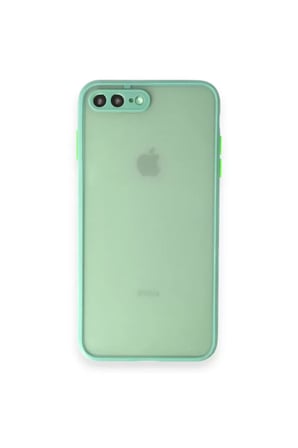 Newface Apple iPhone 7 Plus Kılıf Montreal Silikon Kapak - Turkuaz