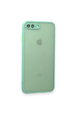 Newface Apple iPhone 7 Plus Kılıf Montreal Silikon Kapak - Turkuaz