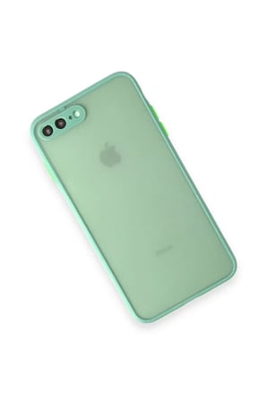 Newface Apple iPhone 7 Plus Kılıf Montreal Silikon Kapak - Turkuaz