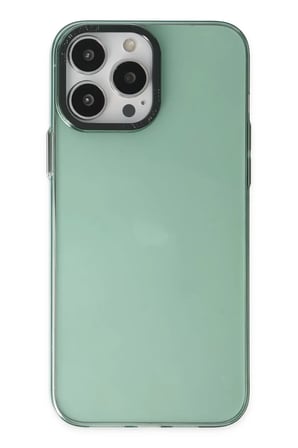Newface Apple iPhone 14 Pro Kılıf Anka PC Sert Metal Kapak - Yeşil