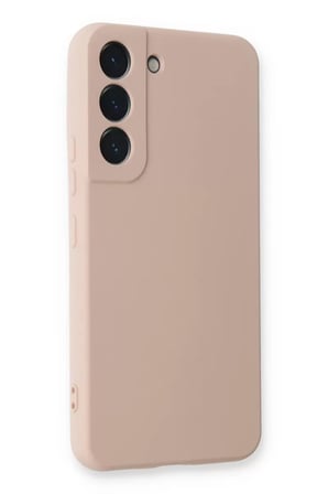 Newface Samsung Galaxy S23 Kılıf Nano içi Kadife Silikon - Pudra