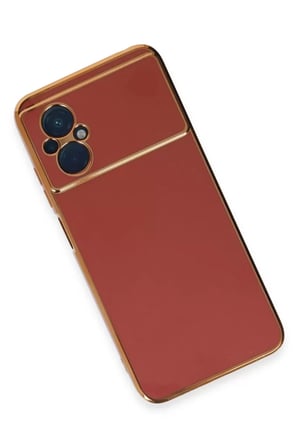 Newface Xiaomi Poco M5 Kılıf Volet Silikon - Kırmızı