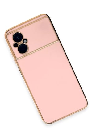 Newface Xiaomi Poco M5 Kılıf Volet Silikon - Pembe