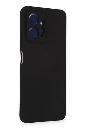 Newface Xiaomi Redmi Note 12 4G Kılıf Nano içi Kadife Silikon - Siyah