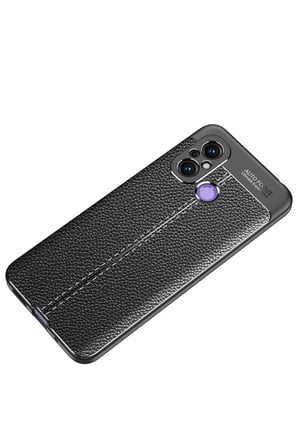 Newface Xiaomi Redmi 12C Kılıf Auto Focus Kapak - Siyah