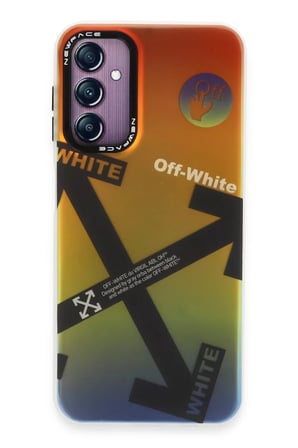 Newface Samsung Galaxy A14 4G Kılıf Estoril Desenli Kapak - Estoril - 5