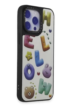 Newface Apple iPhone 15 Pro Kılıf Mirror Desenli Kapak - Mirror - 15