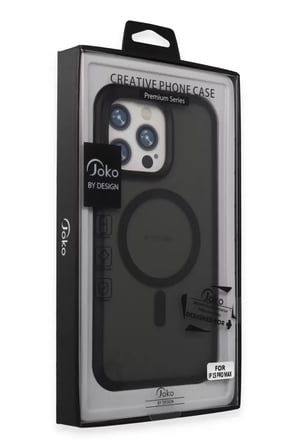 Joko Apple iPhone 15 Pro Max Toras Airbag Magsafe Kapak - Siyah