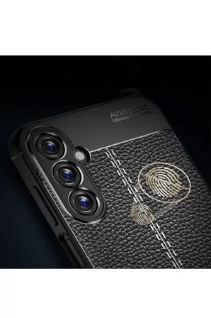 Newface Samsung Galaxy A15 4G Kılıf Auto Focus Kapak - Siyah