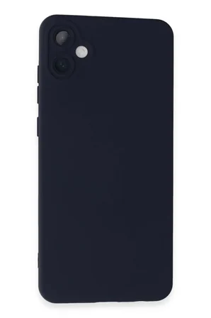 Newface Samsung Galaxy A05 Kılıf Nano içi Kadife Silikon - Lacivert