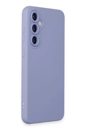 Newface Samsung Galaxy S24 Kılıf Nano içi Kadife Silikon - Lila