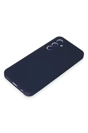 Newface Samsung Galaxy A35 5G Kılıf First Silikon - Lacivert