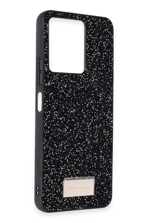 Onegif Xiaomi Redmi 13C Bright Simli Kapak - Gümüş
