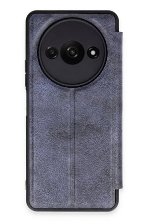 Newface Xiaomi Redmi A3 4G Kılıf Flip Cover - Lacivert