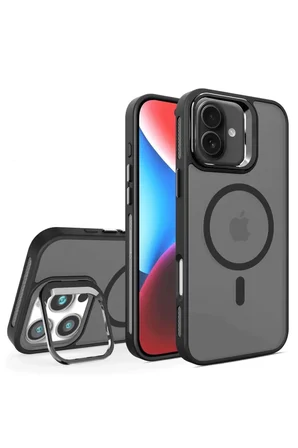 Joko Apple iPhone 16 Plus Flet Lens Magsafe Kapak - Siyah