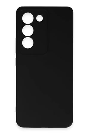 Newface Vivo V30 Lite 4G Kılıf First Silikon - Siyah