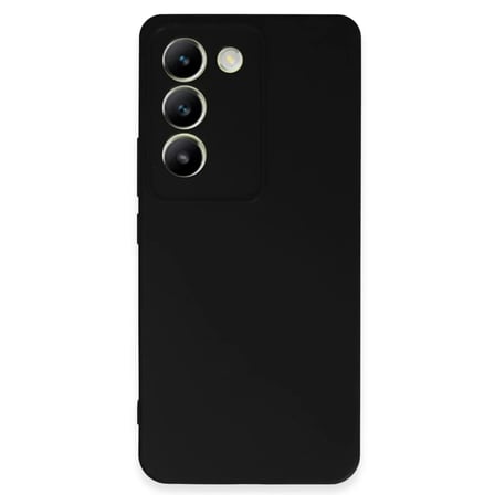Newface Vivo V30 Lite 4G Kılıf First Silikon - Siyah