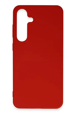 Newface Samsung Galaxy S24 Plus Kılıf First Silikon - Kırmızı