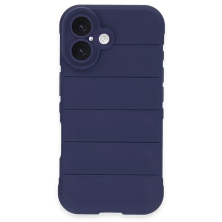 Newface Apple iPhone 16 Kılıf Optimum Silikon - Lacivert