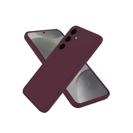 Newface Samsung Galaxy A36 Kılıf First Silikon - Mürdüm